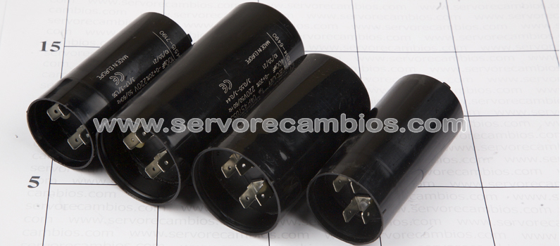 CONDENSADORES DE ARRANQUE